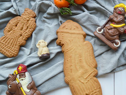 Specuaas, marsepein en chocolade voor Sinterklaas