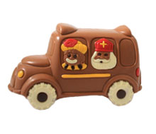 Callebaut Chocolade - Sinterklaas - Sint & Piet in Bus