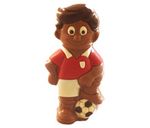 Callebaut Chocolade - Sinterklaas - Voetballer (Rood)