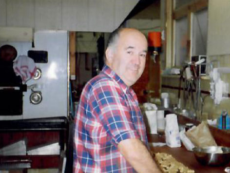 Jan Heyns in zijn bakkerij